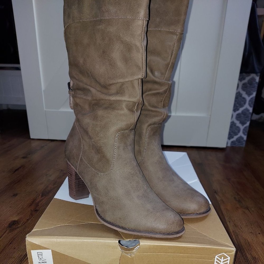 Call It Spring Knee High Boots - Picture 1 of 4